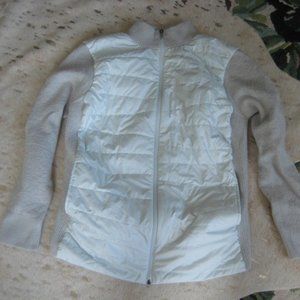 WOMEN’S NIKE WOOL SKI SNOW ZIP UP TOP SEAFOAM MEDIUM SMALL